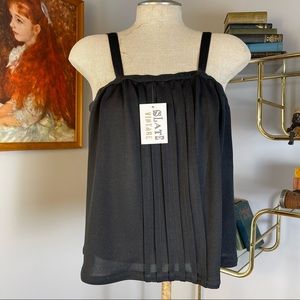 50s Black Camisole By Separates by R&K